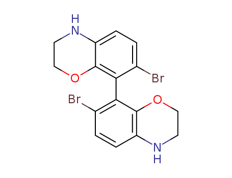 7,7'-Dibromo-3,3',4,4'-tetrahydro-2H,2H'-8,8'-bi-1,4- benzoazine