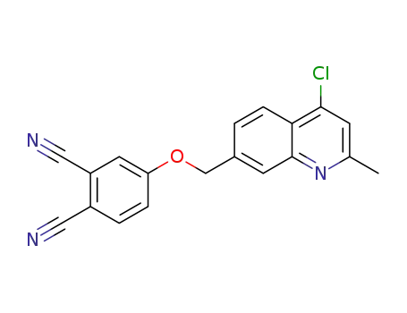 4-(4-chloro-2-methyl-quinolin-7-ylmethoxy)-phthalonitrile