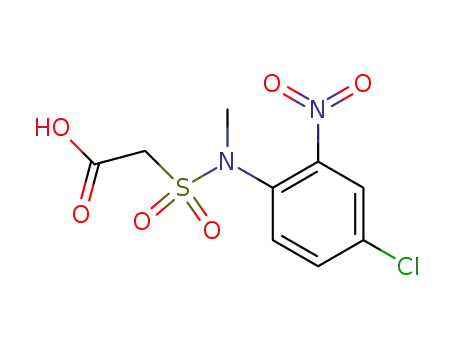Acetic acid, [[(4-chloro-2-nitrophenyl)methylamino]sulfonyl]-