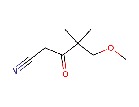 5-Methoxy-4,4-dimethyl-3-oxopentanenitrile
