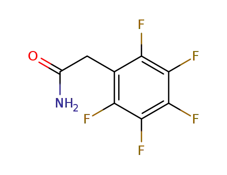 Molecular Structure of 653-20-3 (2-(pentafluorophenyl)acetamide)