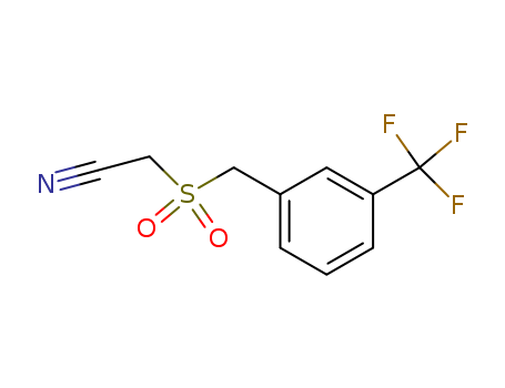 2-((3-(TrifluoroMethyl)benzyl)sulfonyl)acetonitrile
