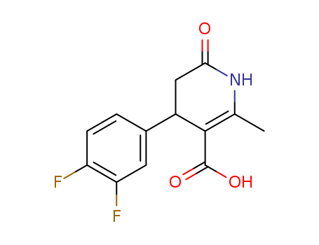 4-(3,4-DIFLUOROPHENYL)-1,4,5,6-TETRAHYDRO-2-METHYL-6-OXO-3-PYRIDINECARBOXYLIC AC