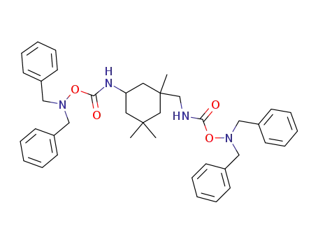 Molecular Structure of 113659-04-4 (N-{[(dibenzylamino)oxy]carbonyl}-3-[({[(dibenzylamino)oxy]carbonyl}amino)methyl]-3,5,5-trimethylcyclohexanamine)