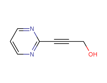 2-Propyn-1-ol, 3-(2-pyrimidinyl)- (9CI)