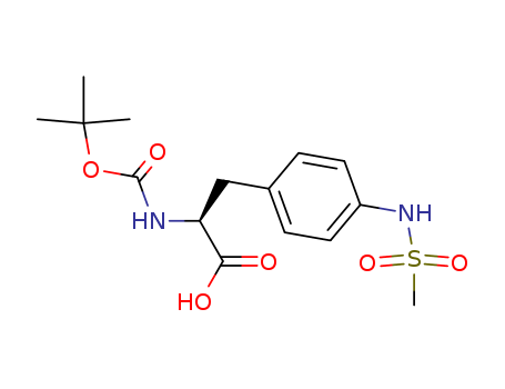 L-Phenylalanine,N-[(1,1-dimethylethoxy)carbonyl]-4-[(methylsulfonyl)amino]-