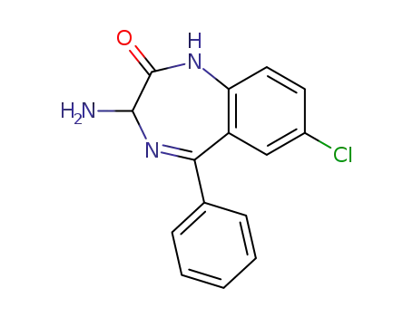 3-Amino-7-chloro-5-phenyl-1,3-dihydro-2H-1,4-benzodiazepin-2-one