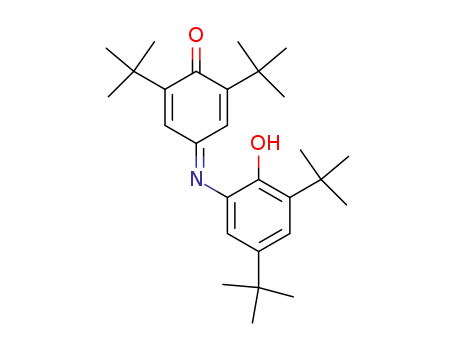 2,5-Cyclohexadien-1-one,
4-[[3,5-bis(1,1-dimethylethyl)-2-hydroxyphenyl]imino]-2,6-bis(1,1-dimeth
ylethyl)-