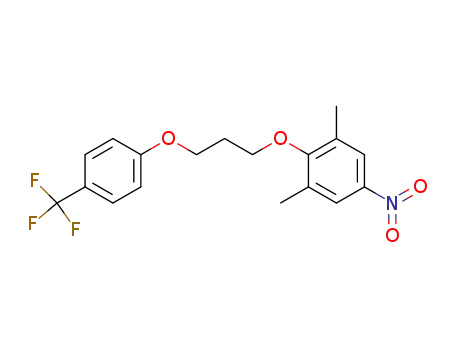 Benzene, 1,3-dimethyl-5-nitro-2-[3-[4-(trifluoromethyl)phenoxy]propoxy]-