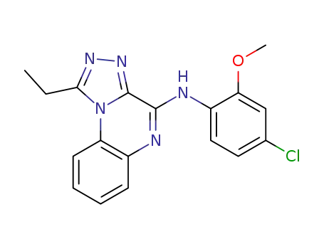 N-(4-chloro-2-methoxyphenyl)-1-ethyl[1,2,4]triazolo [4,3-a]quinoxalin-4-amine