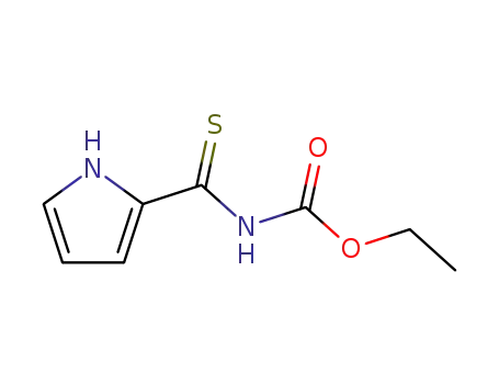 Molecular Structure of 37488-43-0 (ethyl (1H-pyrrol-2-ylcarbothioyl)carbamate)