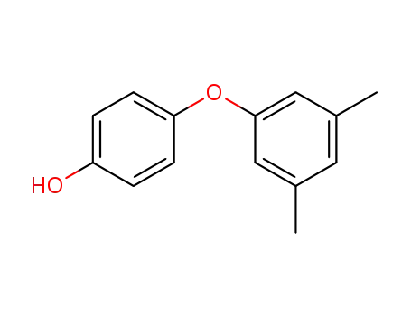 Molecular Structure of 100886-05-3 (Phenol, p-3,5-xylyloxy- (6CI))