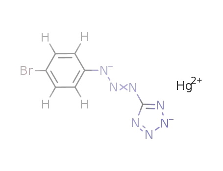 Molecular Structure of 108054-30-4 ([Hg(N<sub>4</sub>C)N=NNC<sub>6</sub>H<sub>4</sub>Br](n))