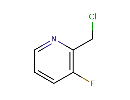 Molecular Structure of 149489-32-7 (Pyridine, 2-(chloromethyl)-3-fluoro- (9CI))