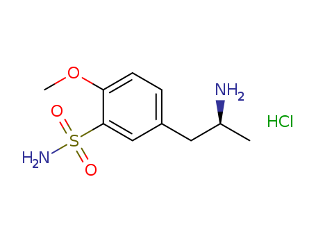 Benzenesulfonamide,5-[(2S)-2-aminopropyl]-2-methoxy-, hydrochloride (1:1)(112101-77-6)