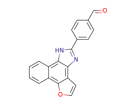 2-(4-formylphenyl)furo[3',2':3,4]naphtho[1,2-d]imidazole