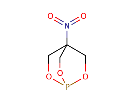 Molecular Structure of 3048-73-5 (4-Nitro-2,6,7-trioxa-1-phosphabicyclo[2.2.2]octane)