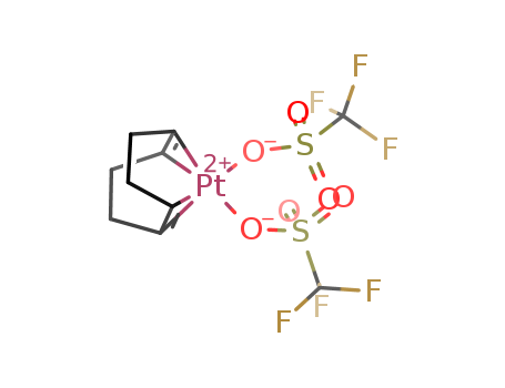 1, 5-cyclooctadiene)platium(II) bis (trifluromethyl sulfonate)