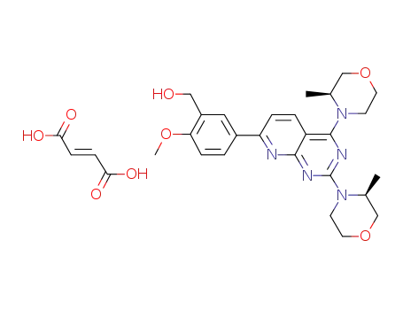 Molecular Structure of 1201799-05-4 (AZD8055 FuMaric acid)