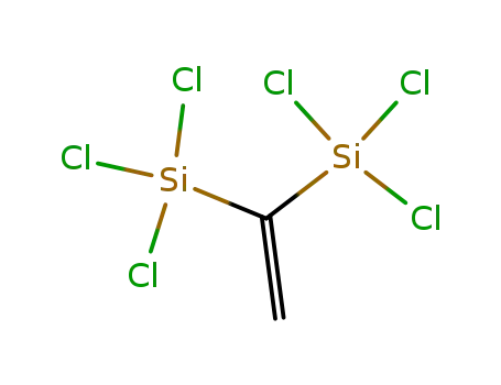 Molecular Structure of 684-18-4 (1,1-bis(trichlorosilyl)ethylene)