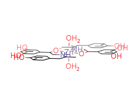 Molecular Structure of 1240912-59-7 ([Zn(fenoterol(-1H))2(H<sub>2</sub>O)2])