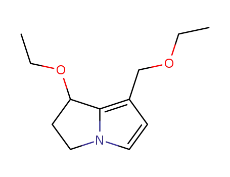 1H-Pyrrolizine,1-ethoxy-7-(ethoxymethyl)-2,3-dihydro-(9CI)