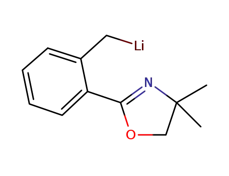 Molecular Structure of 78482-09-4 (Lithium, [[2-(4,5-dihydro-4,4-dimethyl-2-oxazolyl)phenyl]methyl]-)