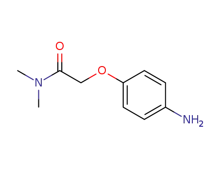 Molecular Structure of 6271-84-7 (2-(4-AMINOPHENOXY)-N,N-DIMETHYLACETAMIDE)