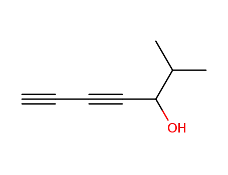 Molecular Structure of 36036-67-6 (4,6-Heptadiyn-3-ol, 2-methyl-)