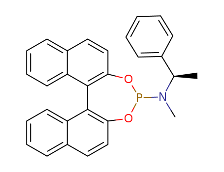 (11bR) -N- Methyl- N- [(S) - 1-Phenylethyl] - dinaphtho[2, 1- d:1', 2'- f] [1, 3, 2] dioxaphosphepin- 4- amine(874221-90-6)