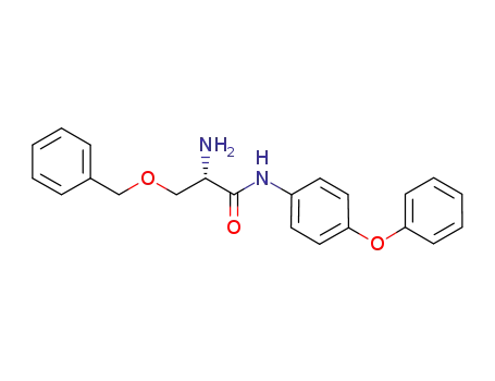Molecular Structure of 1222196-35-1 ((S)-2-amino-3-benzyloxy-N-(4-phenoxyphenyl)propanamide)