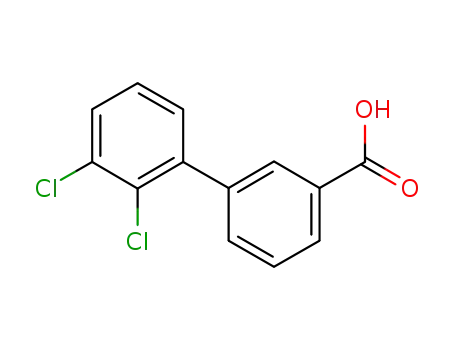 Molecular Structure of 177734-74-6 (3-(2,3-Dichlorophenyl)benzoic acid)