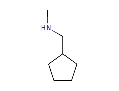 Molecular Structure of 4492-51-7 (1-cyclopentyl-N-methyl-methanamine)