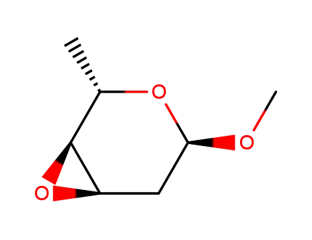 Molecular Structure of 67909-18-6 (Methyl 3,4-anhydro-2,6-dideoxy-α-L-ribo-hexopyranoside)