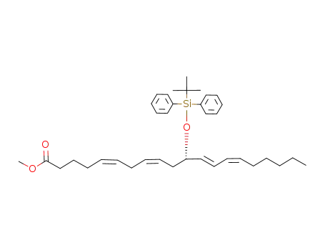methyl 11(S)-<(tert-butyldiphenylsilyl)oxy>-5(Z),8(Z),12(E),14(Z)-eicosatetraenoate