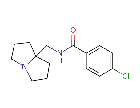 4-chloro-N-((hexahydro-1H-pyrrolizin-7a-yl)methyl)benzamide