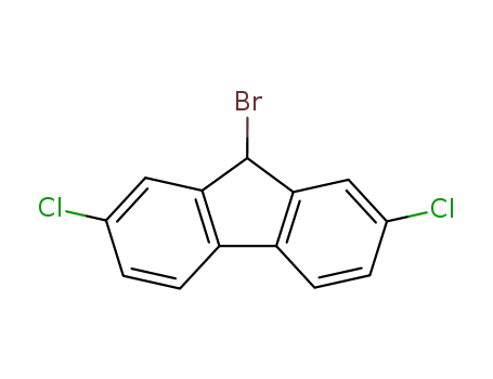 7012-18-2,9-bromo-2,7-dichloro-9H-fluorene,