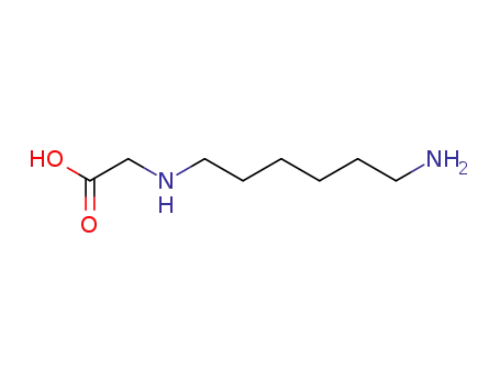 Molecular Structure of 143192-21-6 (Glycine, N-(6-aminohexyl)-, dihydrochloride)