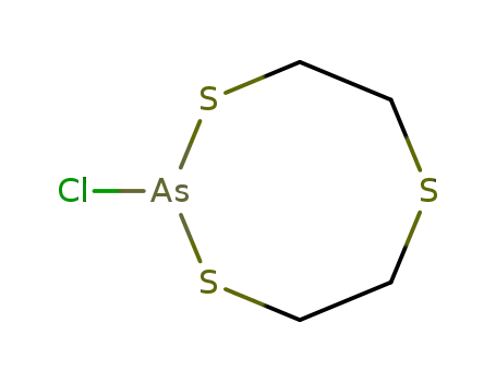Molecular Structure of 53006-67-0 (1,3,6,2-Trithiarsocane, 2-chloro-)