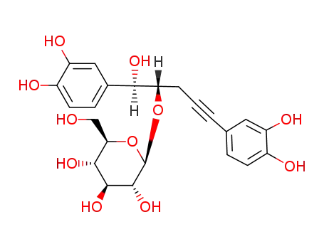 Molecular Structure of 111518-94-6 (Nyasicoside)