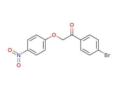 Molecular Structure of 111946-84-0 (1-(4-bromophenyl)-2-(4-nitrophenoxy)ethanone)
