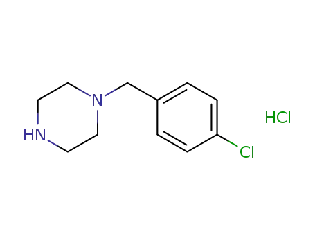 Molecular Structure of 435342-11-3 (1-(4-CHLOROBENZYL)PIPERAZINE)