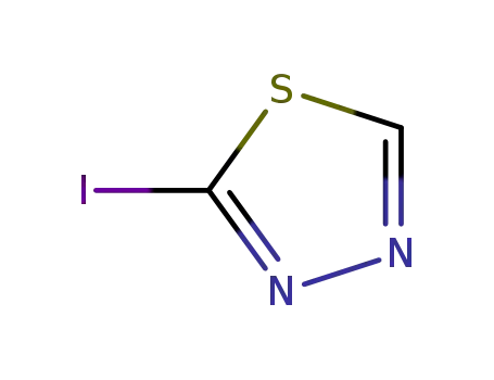 Molecular Structure of 332133-91-2 (1,3,4-Thiadiazole, 2-iodo-)