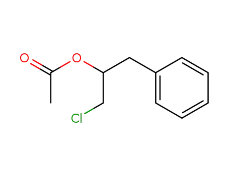Benzeneethanol, a-(chloromethyl)-, acetate