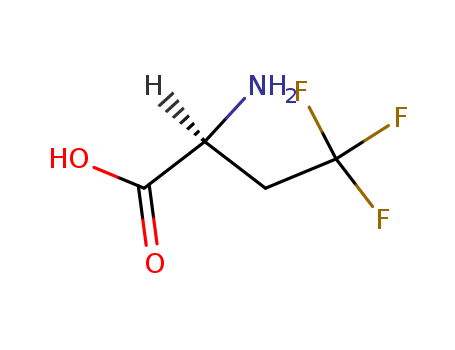 15960-05-1,2-AMINO-4,4,4-TRIFLUOROBUTYRIC ACID,Butanoicacid, 2-amino-4,4,4-trifluoro-, (S)-; Butyric acid, 2-amino-4,4,4-trifluoro-,L- (8CI)