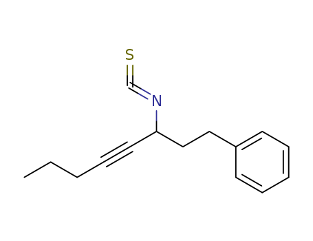 Benzene,(3-isothiocyanato-4-octyn-1-yl)-