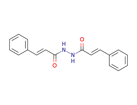 Molecular Structure of 19473-98-4 (2-Propenoic acid, 3-phenyl-, 2-(1-oxo-3-phenyl-2-propenyl)hydrazide)