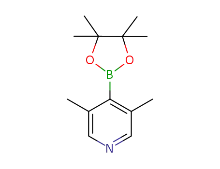 Molecular Structure of 1032358-02-3 (3,5-Dimethylpyridine-4-boronic acid pinacol ester)
