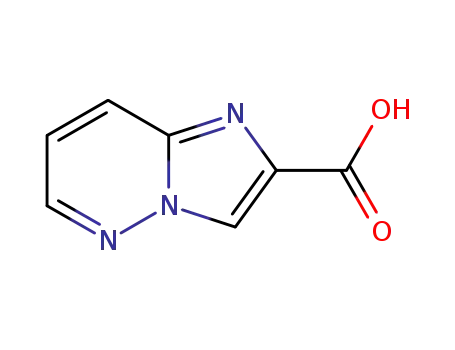 Molecular Structure of 160911-42-2 (Imidazo[1,2-b]pyridazine-2-carboxylic acid (9CI))