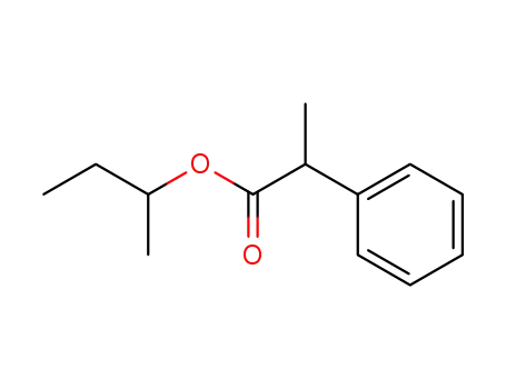 Benzeneacetic acid, a-methyl-, 1-methylpropyl ester